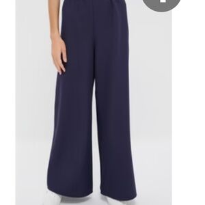 Tuckernuck Navy Sienna Wide-Leg Pants Pomander Pants NWT XS